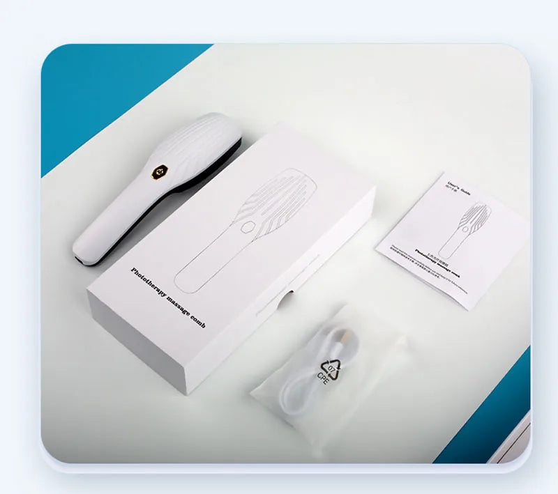 LED Hair Massage Comb