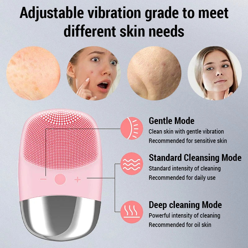 Electric Facial Cleansing Brush