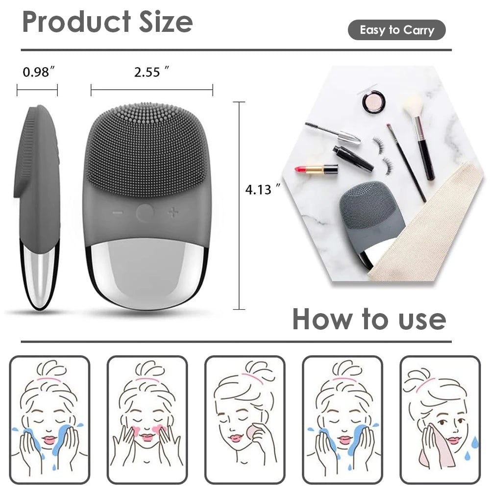 Electric Facial Cleansing Brush