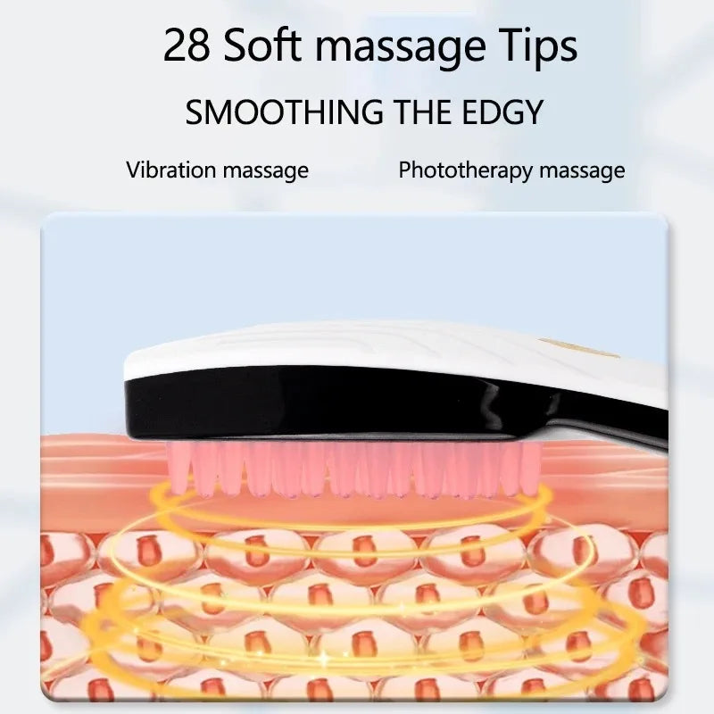 LED Hair Massage Comb