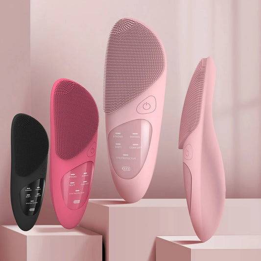 Sonic Glow Cleanser™ – Electric Waterproof Facial Brush